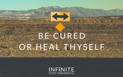 Be Cured or Heal Thyself